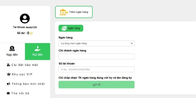 Khái quát về tính năng rút tiền 99OK Khái quát về tính năng rút tiền 99OK